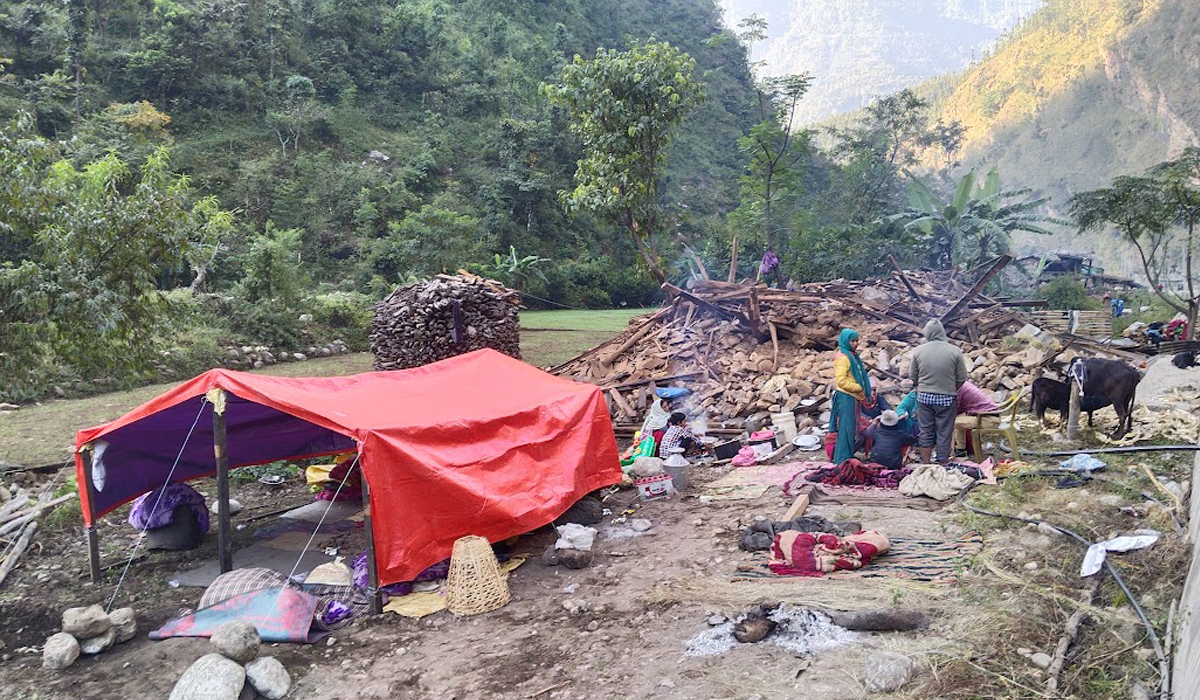 जाजरकोट भूकम्पः आठबिसकोटका ४ हजारलाई पहिलो किस्ता